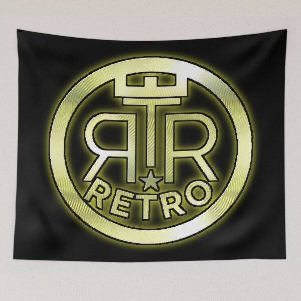 Item preview, Golden RETRO logo. designed and sold by Giulivo Store Graphic.