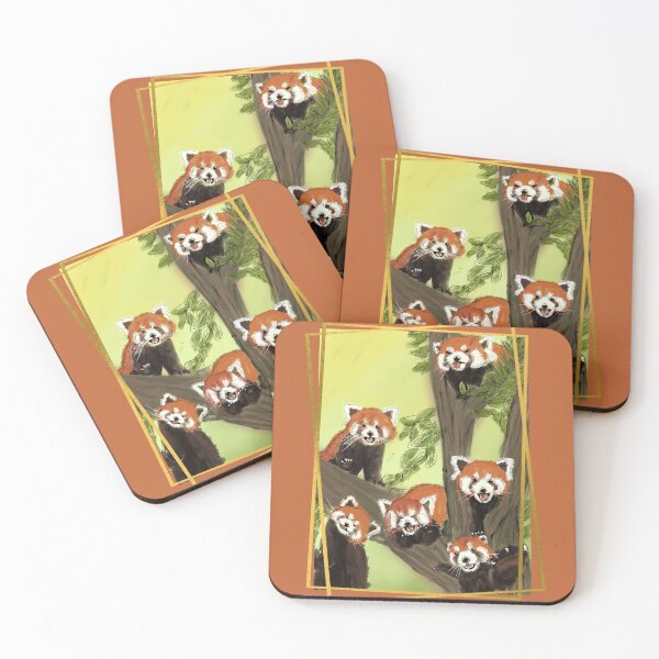 Item preview, Red Pandas Say Hi designed and sold by Songsnsmuttales.
