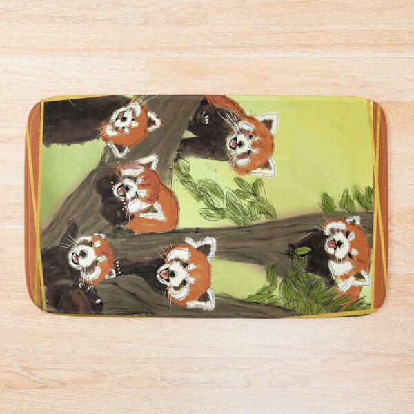 Item preview, Red Pandas Say Hi designed and sold by Songsnsmuttales.