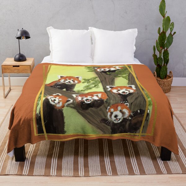 Item preview, Red Pandas Say Hi designed and sold by Songsnsmuttales.