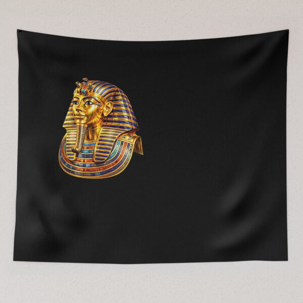 Item preview, Tutankhamun Mask art inspired by Ancient Egypt designed and sold by GulfSignature.