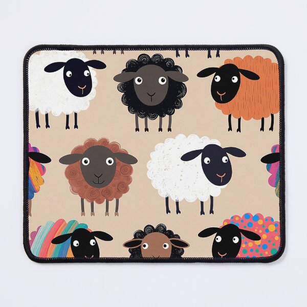 Item preview, Sheep and Goat – Drawn with Joy designed and sold by Vanich-Panich.