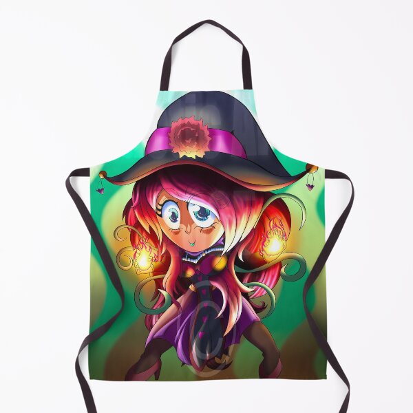 Item preview, Cute Chibi Fire Witch – Kawaii Anime Magic Girl Design designed and sold by TacticArtsSt0re.