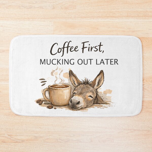 Item preview, Coffee First Farm  designed and sold by OneStopDonkeyShop.