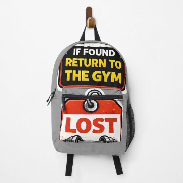 Item preview, LOST! IF FOUND RETURN TO THE GYM designed and sold by RAW-LINE.