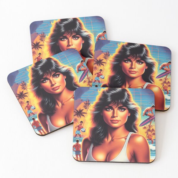 Item preview, Retrowave 80s Girl designed and sold by PulpVintage.