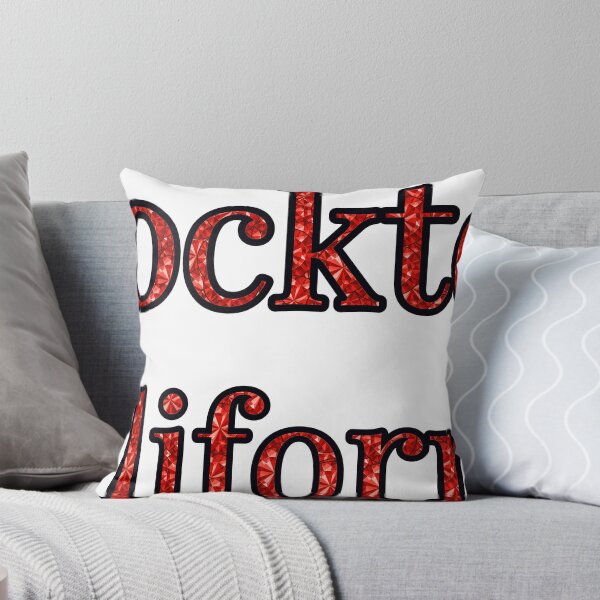 Item preview, Stockton California City Name With Red Rhinestone designed and sold by TheIconSmith.