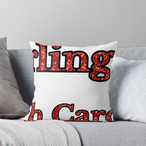 Item preview, Burlington North Carolina City Name With Red Rhinestone designed and sold by TheIconSmith.