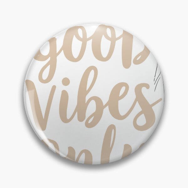Item preview, Hand lettered brush script reads Good Vibes Only above a delicate dandelion illustration, conveying positivity, calm, motivation and modern boho style for posters designed and sold by Dejbar.