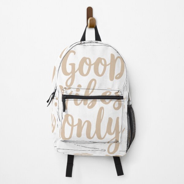 Item preview, Hand lettered brush script reads Good Vibes Only above a delicate dandelion illustration, conveying positivity, calm, motivation and modern boho style for posters designed and sold by Dejbar.