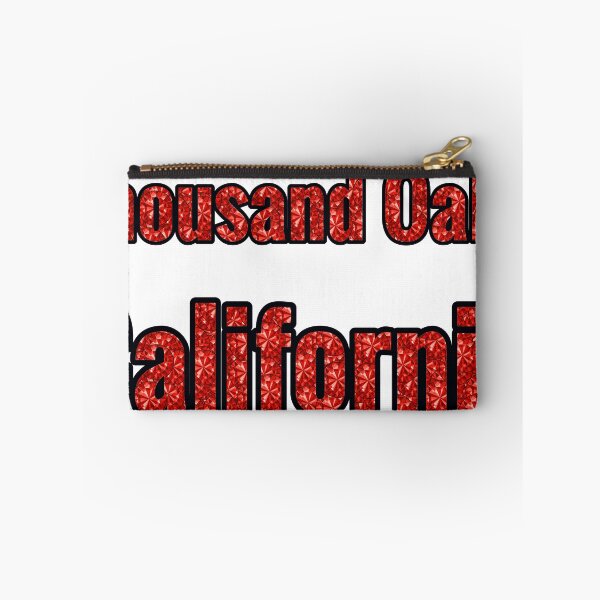 Item preview, Thousand Oaks California City Name With Red Rhinestone designed and sold by TheIconSmith.
