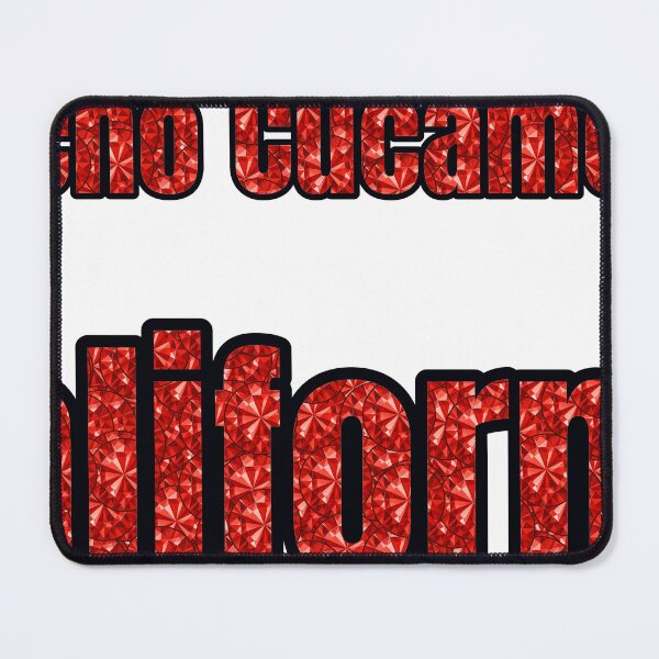 Item preview, Rancho Cucamonga California City Name With Red Rhinestone designed and sold by TheIconSmith.