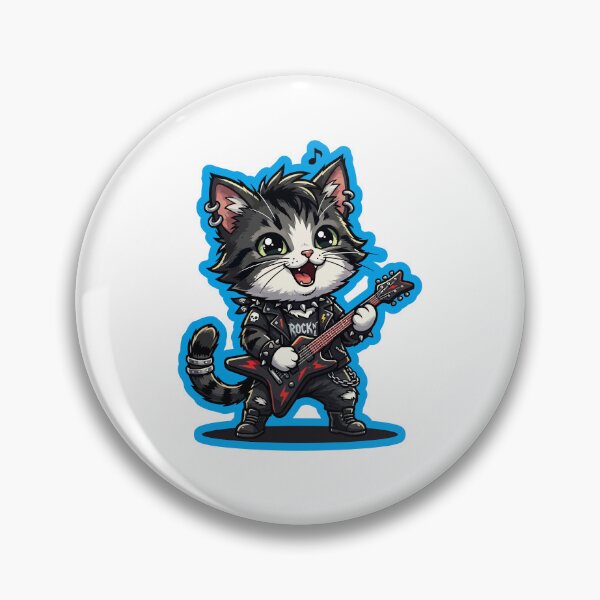 Item preview, Master of Puppets Kitten - Thrash Metal Cat designed and sold by henryavincnt.