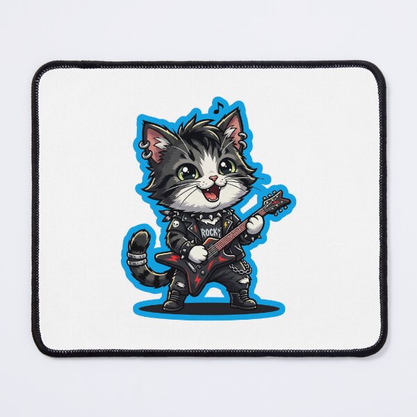 Item preview, Master of Puppets Kitten - Thrash Metal Cat designed and sold by henryavincnt.