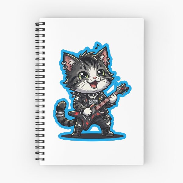 Item preview, Master of Puppets Kitten - Thrash Metal Cat designed and sold by henryavincnt.