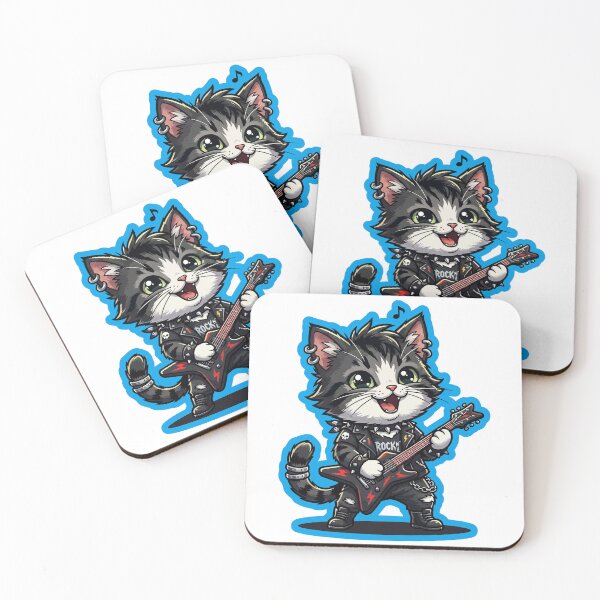 Item preview, Master of Puppets Kitten - Thrash Metal Cat designed and sold by henryavincnt.