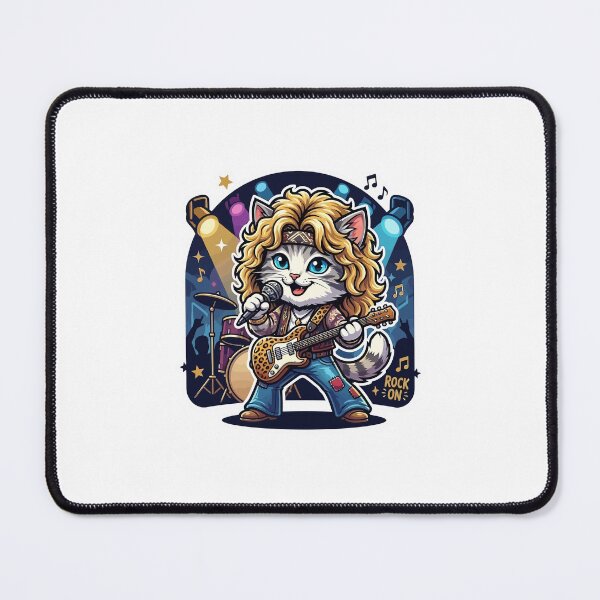 Item preview, Stairway to Heaven Kitten - Golden God Rock Cat designed and sold by henryavincnt.