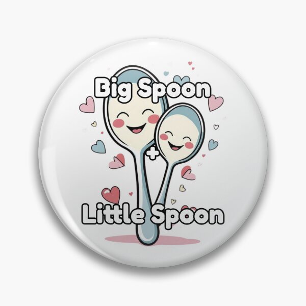 Item preview, Perfect Pair - 'Big Spoon + Little Spoon' designed and sold by Tee-Spoons.