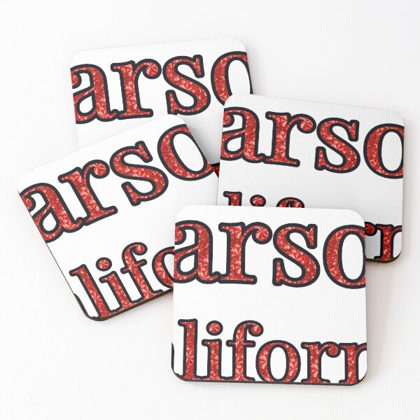 Item preview, Carson California City Name With Red Rhinestone designed and sold by TheIconSmith.