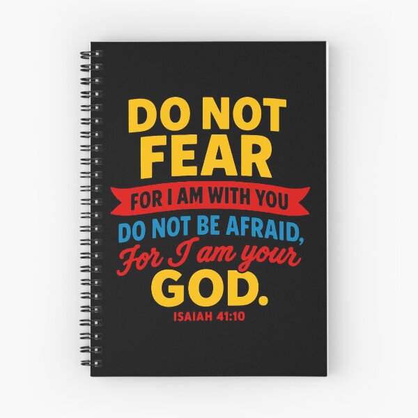 Item preview, Isaiah 41:10 Do Not Be Afraid For I Am Your God designed and sold by plushism.