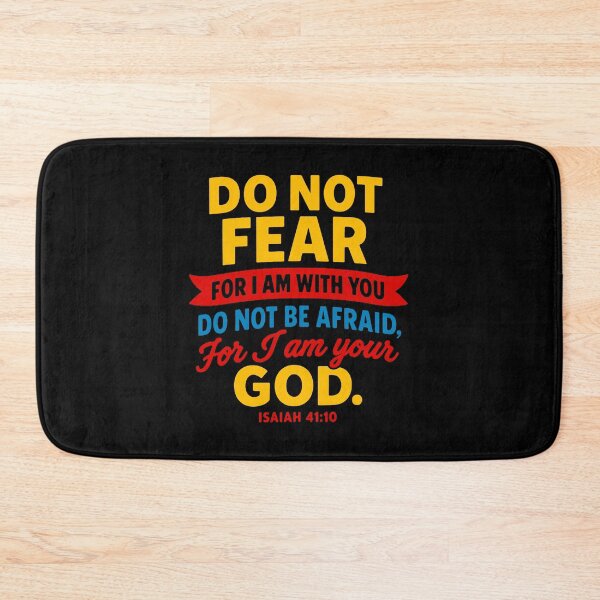 Item preview, Isaiah 41:10 Do Not Be Afraid For I Am Your God designed and sold by plushism.
