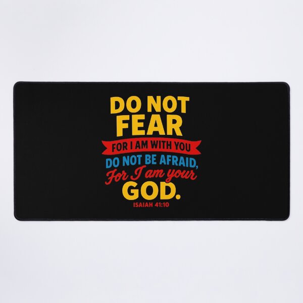 Item preview, Isaiah 41:10 Do Not Be Afraid For I Am Your God designed and sold by plushism.