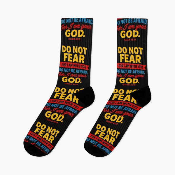 Item preview, Isaiah 41:10 Do Not Be Afraid For I Am Your God designed and sold by plushism.