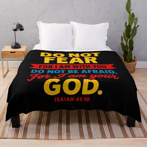 Item preview, Isaiah 41:10 Do Not Be Afraid For I Am Your God designed and sold by plushism.