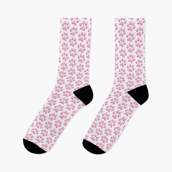 Item preview, Dogs & Pink Glitter Paw Prints designed and sold by Alecsandra.