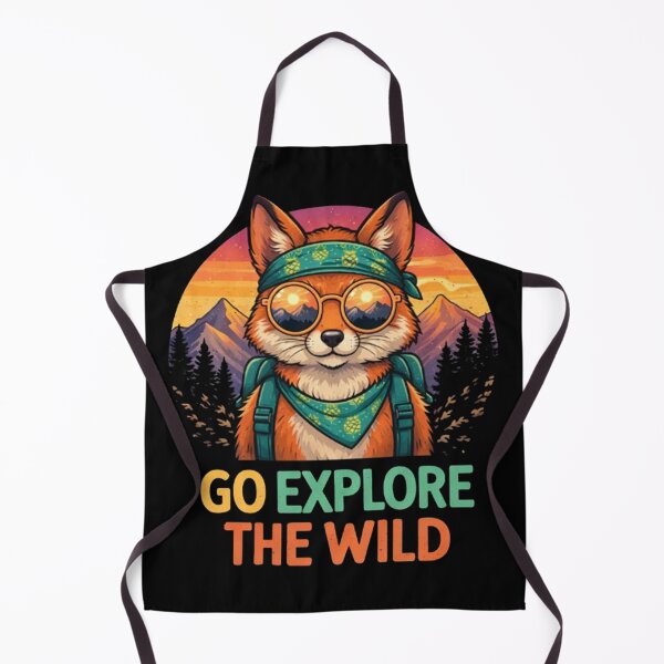 Item preview, Go Explore the Wild – Whimsical Fox Adventure Design designed and sold by Dogandesighn.
