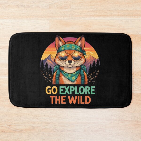 Item preview, Go Explore the Wild – Whimsical Fox Adventure Design designed and sold by Dogandesighn.
