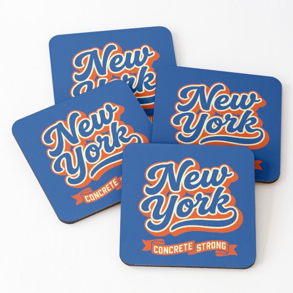 Item preview, New York Concrete Strong - Retro State Pride designed and sold by Cozy-Old-Pub.