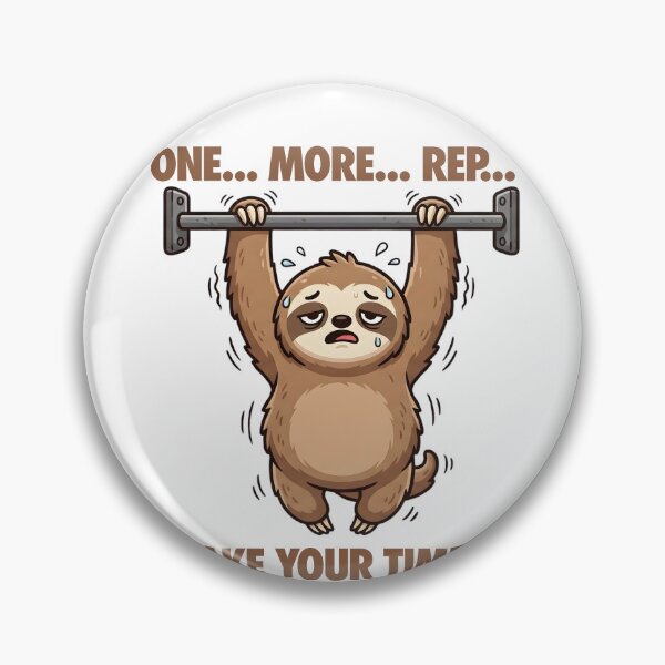 Item preview, A-Cute-Sloth-GymBuddies T-Shirt designed and sold by BiakiaPrints.