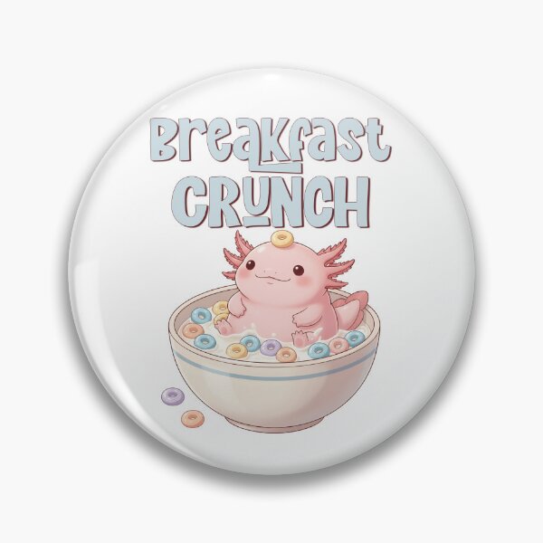 Item preview, Axolotl Breakfast Crunch designed and sold by Paw Print Tee.
