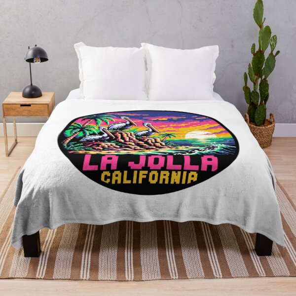 Item preview, La Jolla California Pixel Art Pelicans designed and sold by CircinusStore.
