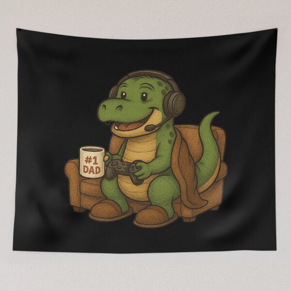 Item preview, Papasaurus Essential T-Shirt designed and sold by sorryNOTsorry.brand.