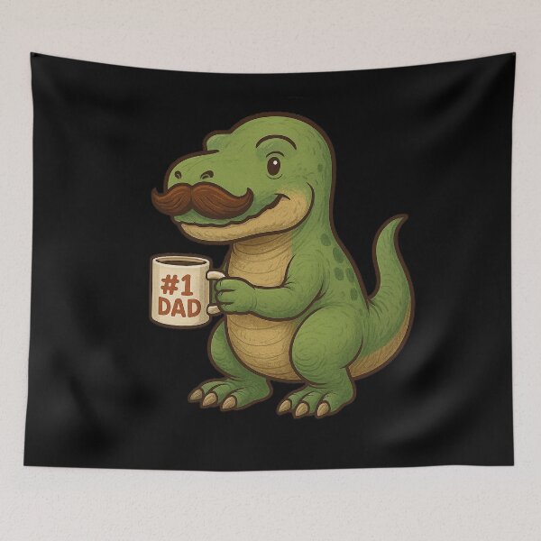 Item preview, Papasaurus Essential T-Shirt designed and sold by sorryNOTsorry.brand.