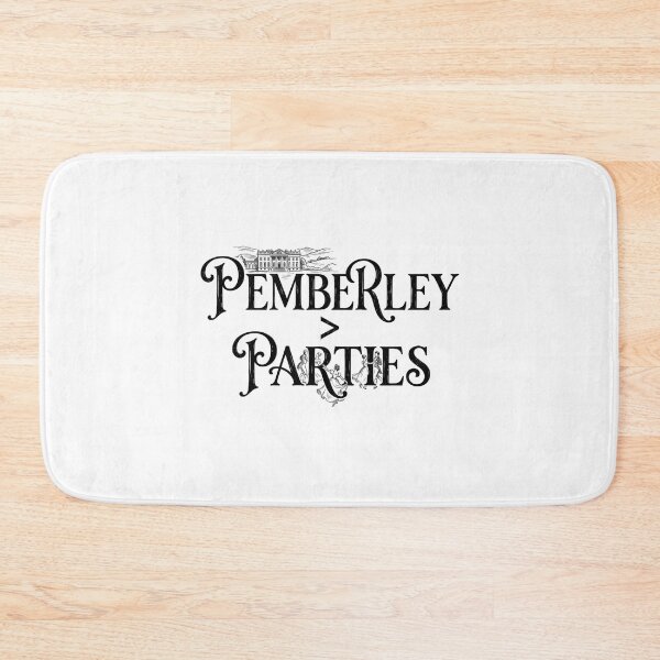 Item preview, Pemberley Over Parties Silhouette Pride And Prejudice designed and sold by Fenay Designs.