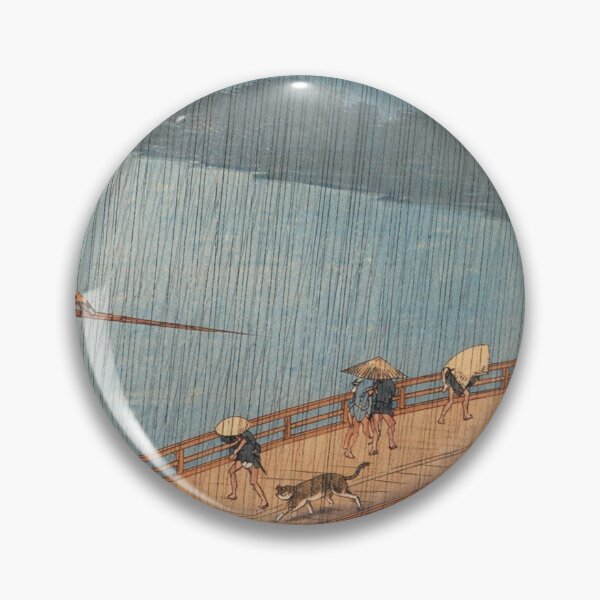 Item preview, Cat in the Sudden Shower on the Great Bridge designed and sold by Ocelot-T.