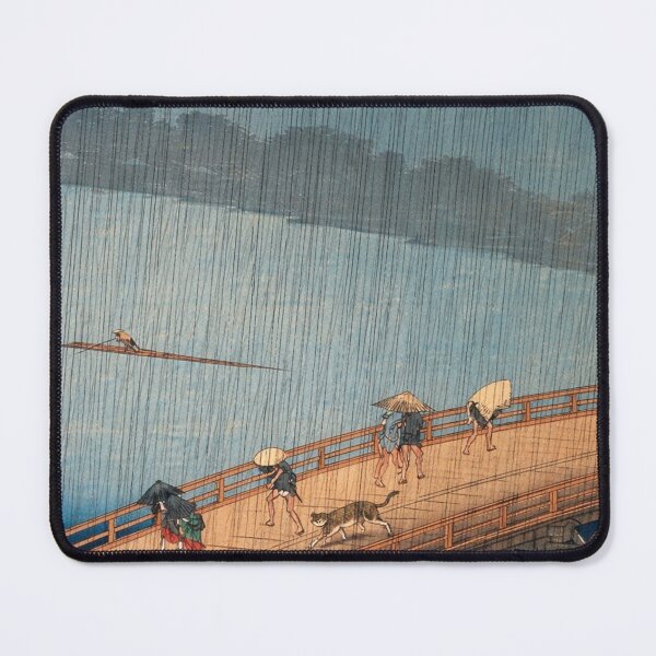 Item preview, Cat in the Sudden Shower on the Great Bridge designed and sold by Ocelot-T.