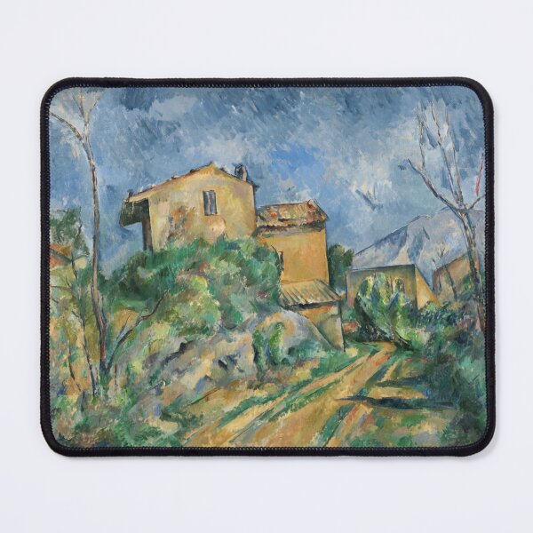 Item preview, Maison Maria With a View of Chateau Noir by Paul Cézanne: Post Impressionist Print designed and sold by artofuniverse.