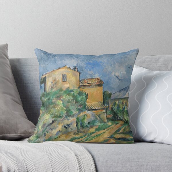 Item preview, Maison Maria With a View of Chateau Noir by Paul Cézanne: Post Impressionist Print designed and sold by artofuniverse.