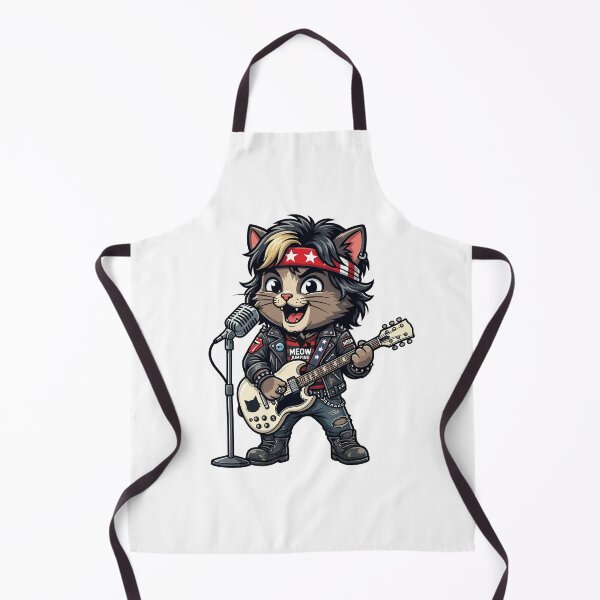 Item preview, Frontman Kitty with Electric Guitar perform concert designed and sold by henryavincnt.