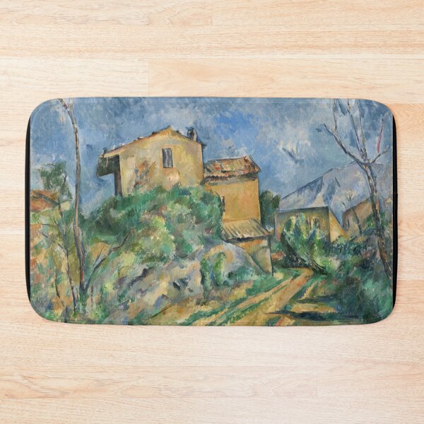 Item preview, Maison Maria With a View of Chateau Noir by Paul Cézanne: Post Impressionist Print designed and sold by artofuniverse.