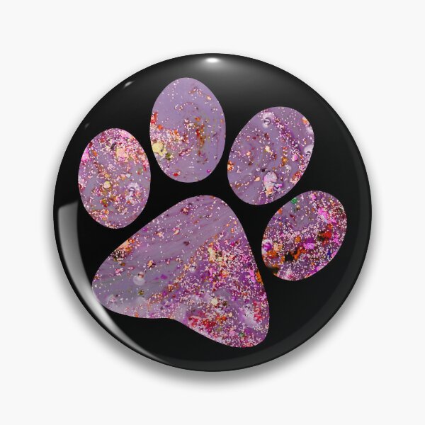 Item preview, Cute Glittery Pink Paw Print designed and sold by Alecsandra.