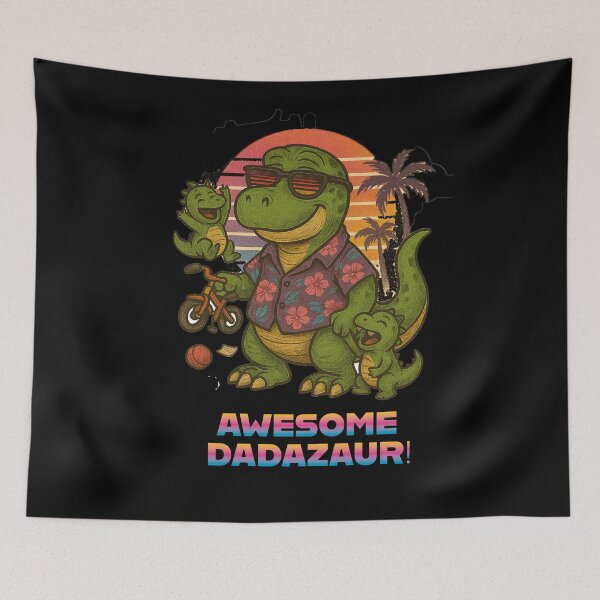 Item preview, AWESOME Papasaurus Essential T-Shirt designed and sold by sorryNOTsorry.brand.
