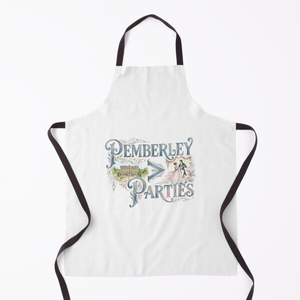 Item preview, Pemberley Over Parties Watercolor Pride And Prejudice designed and sold by Fenay Designs.