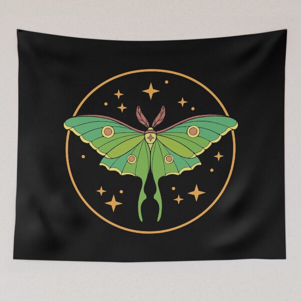 Item preview, Luna Moth designed and sold by Erika Vaigel Creations.