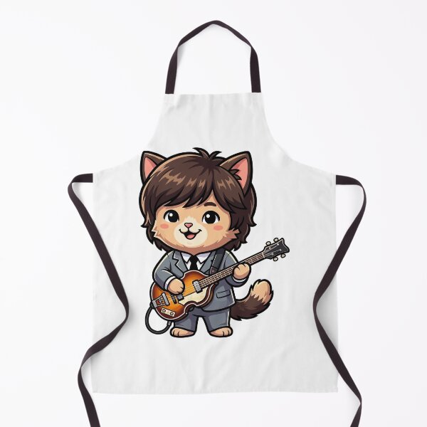 Item preview, The Cute Beatle Cat - 60s British Invasion Bassist Kitty designed and sold by henryavincnt.