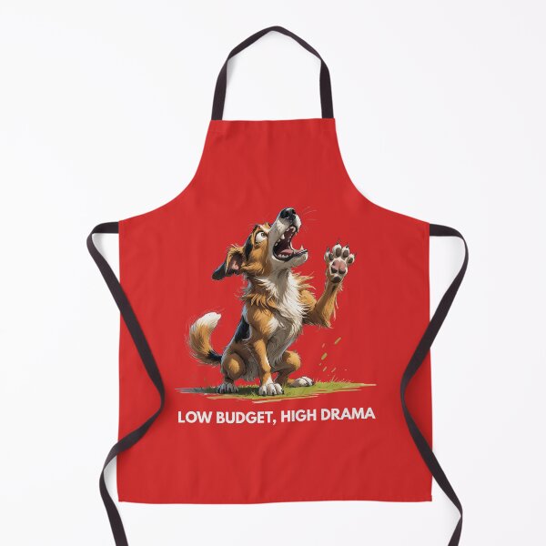Item preview, Low Budget. High Drama – Scruffy Dog Illustration designed and sold by PAPIRO SIGLO XXI.